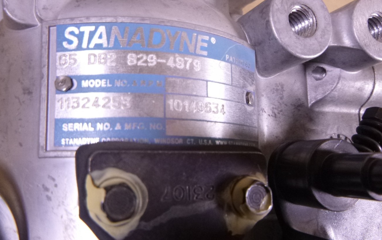 Stanadyne DB2829-4879 DB2 Fuel Injection Pump 6.2L HMMWV 1990 , 2910-01-326-9221