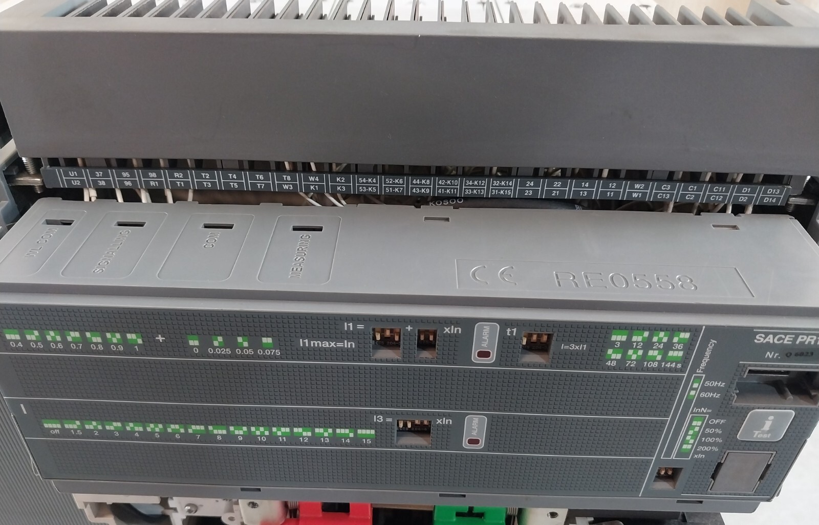 ABB SACE E2N 20 Emax Circuit Breaker IEC 60947-2 110-120V 50/60Hz CAT B
