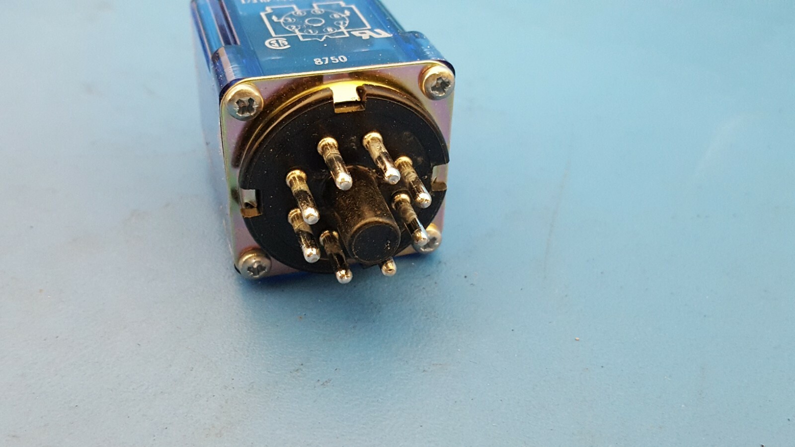 General Purpose Relay 48VDC 1.85KOhm 10A DPDT 20183 DELTROL (34.93×34.93×50.8)mm