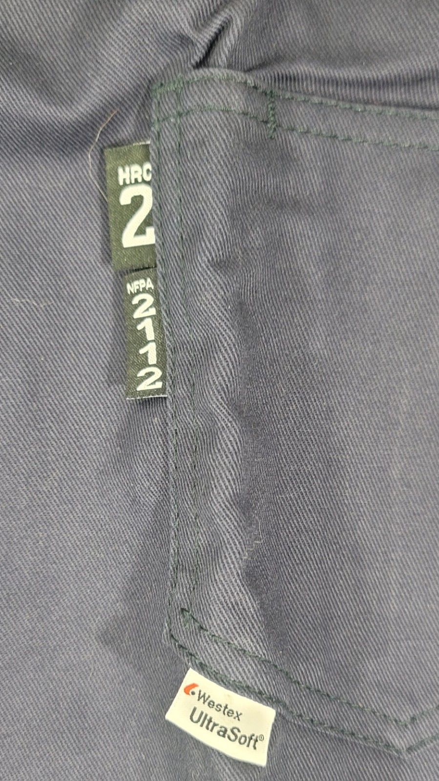 Neese VU7CANV2X Westex UltraSoft FR Men’s Coverall Navy Blue Size 2XL 50/52 Reg