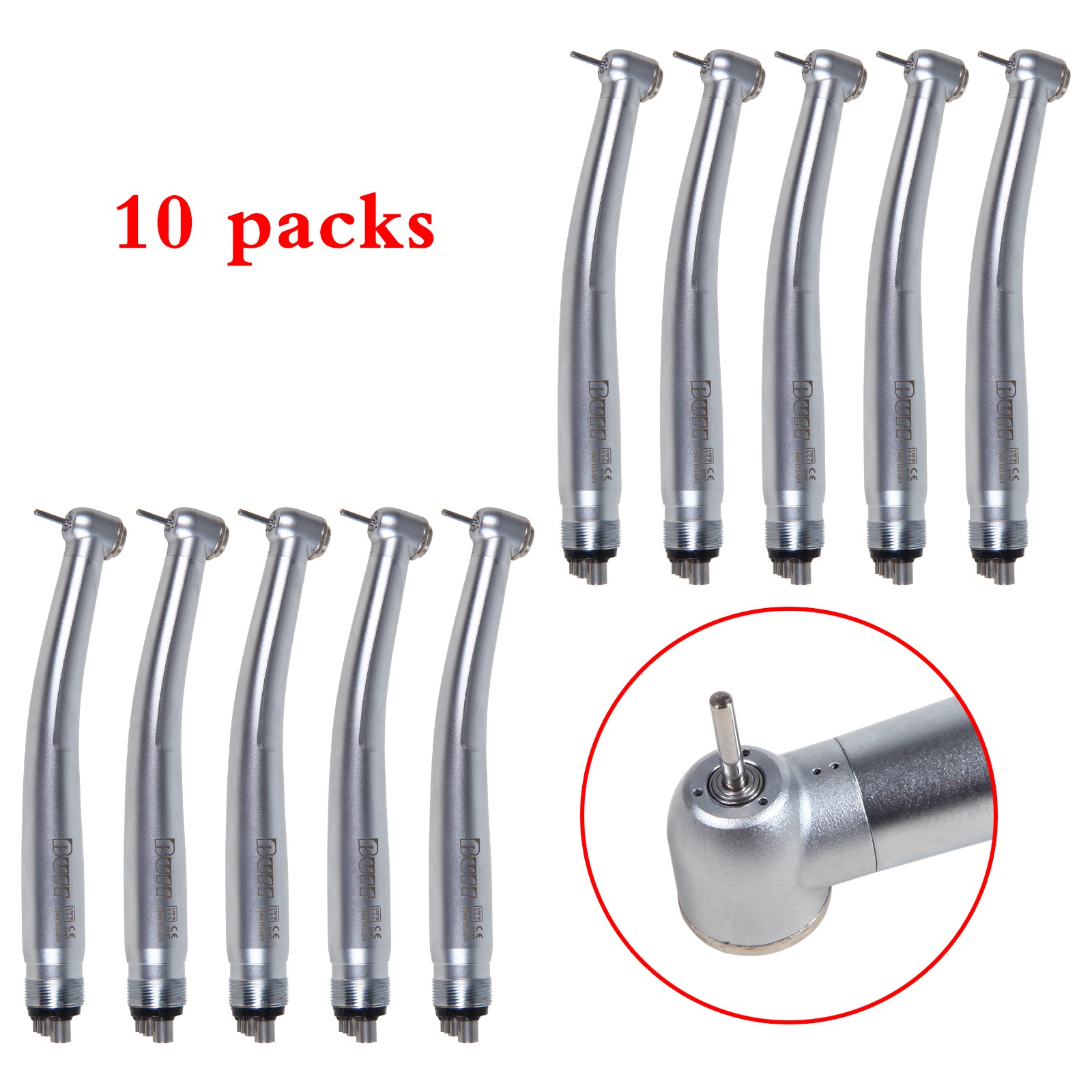 For Cavitron Dental Portable Ultrasonic Piezo Scaler 5*Tips fit EMS Woodpecker
