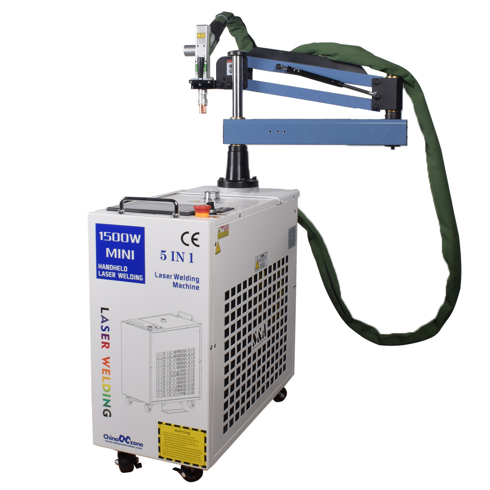 5-in-1 1500w Handheld Metal Laser Welding Machine Battery Welder Laser Cleaner