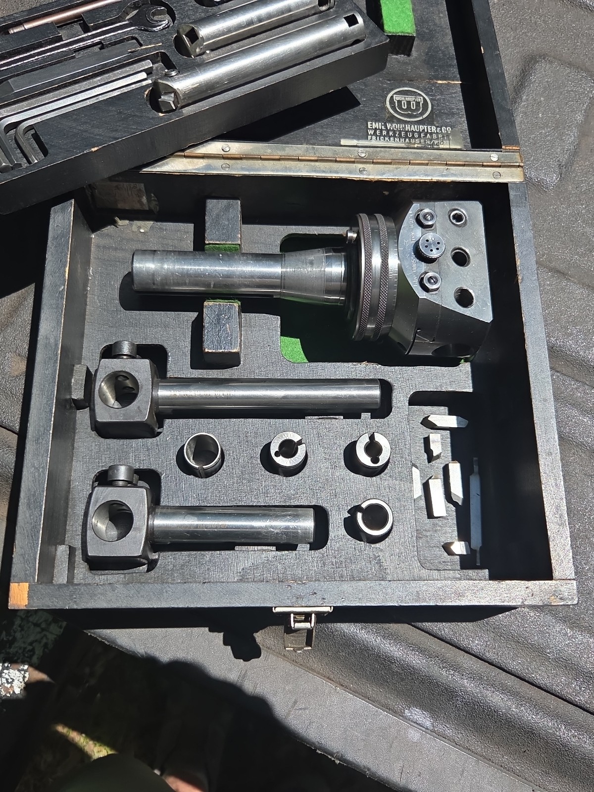 Wohlhaupter UPA3 Boring Facing Head R8 Arbor Shank 4 Bridgeport Milling Machine