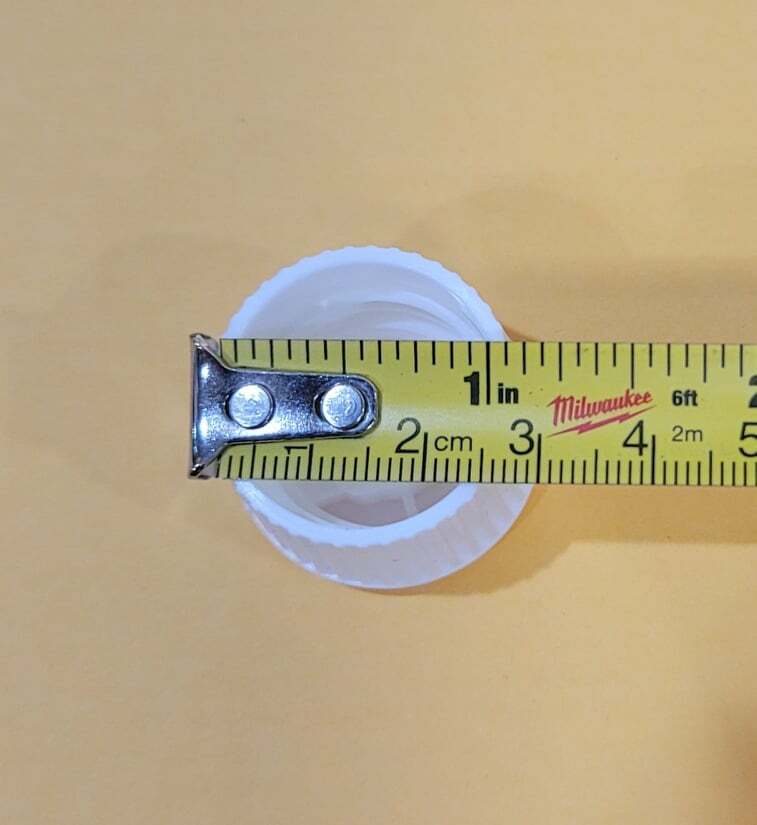 20 pcs Flip-Top Spout 1 inch diameter caps for 8 oz and 16 oz Bottles Plastic