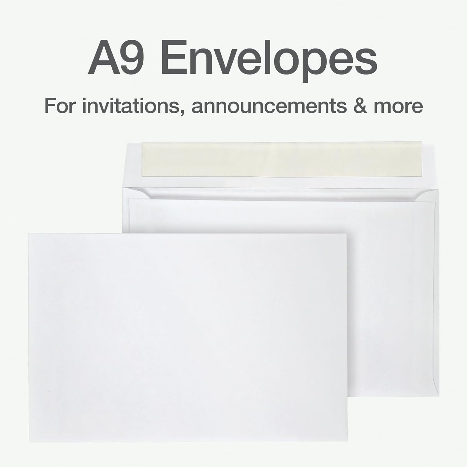 Columbian A9 Envelopes with Self Seal Closure, 5-3/4 X 8-3/4 Inches, 24 Lb. Whit