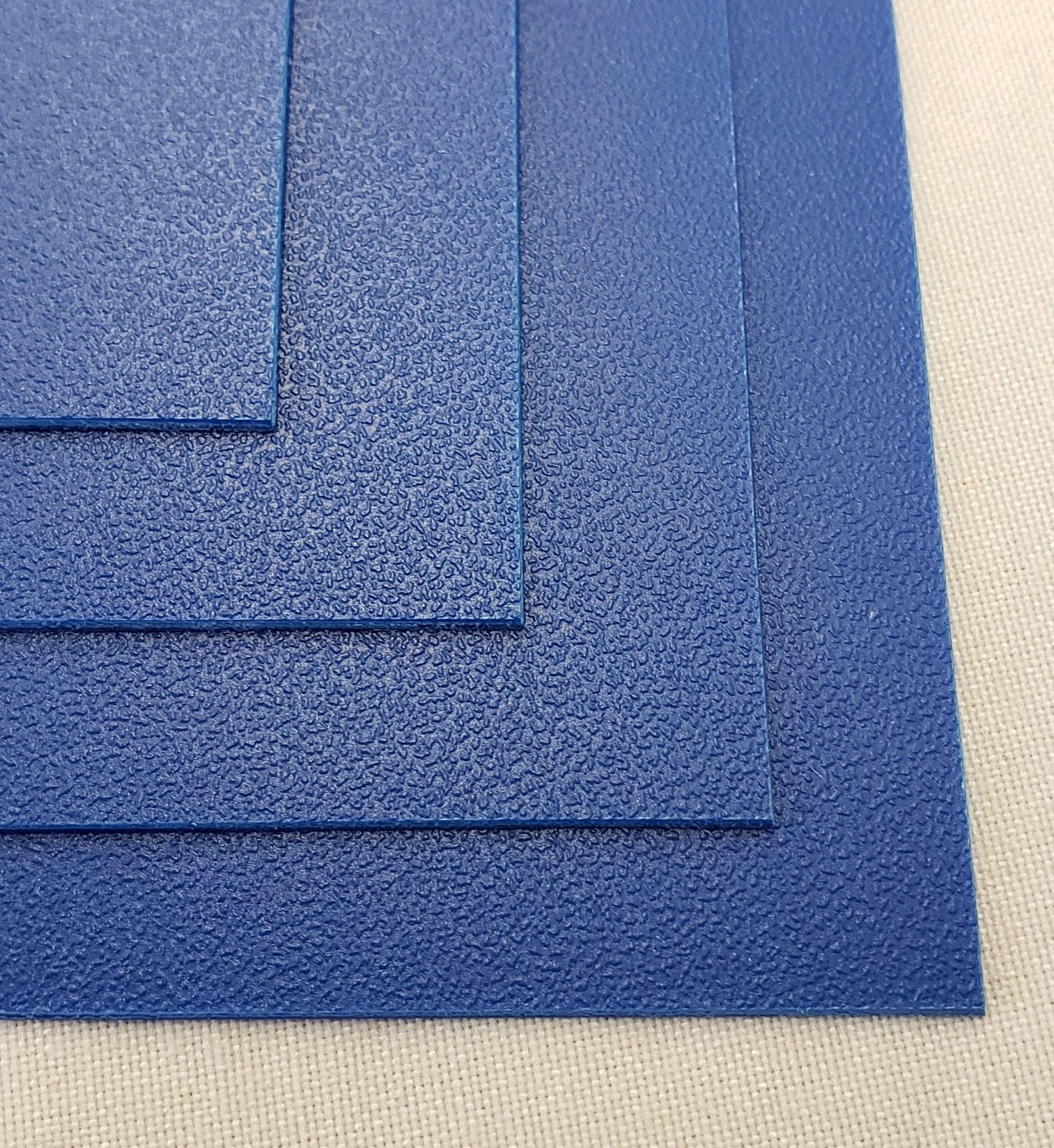 Blue ABS Plastic Sheet 0.0394″ (1mm) x 8-1/2″ x 10-1/2″, Qty 4