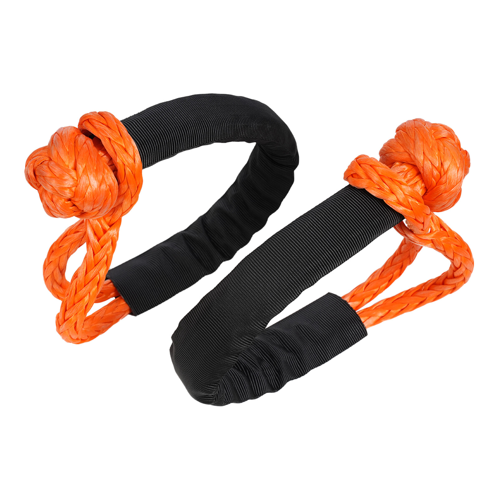 2 PCS 6.8T Soft Shackles Soft Shackle Ropes For Towing Vehicles Or Vessels
