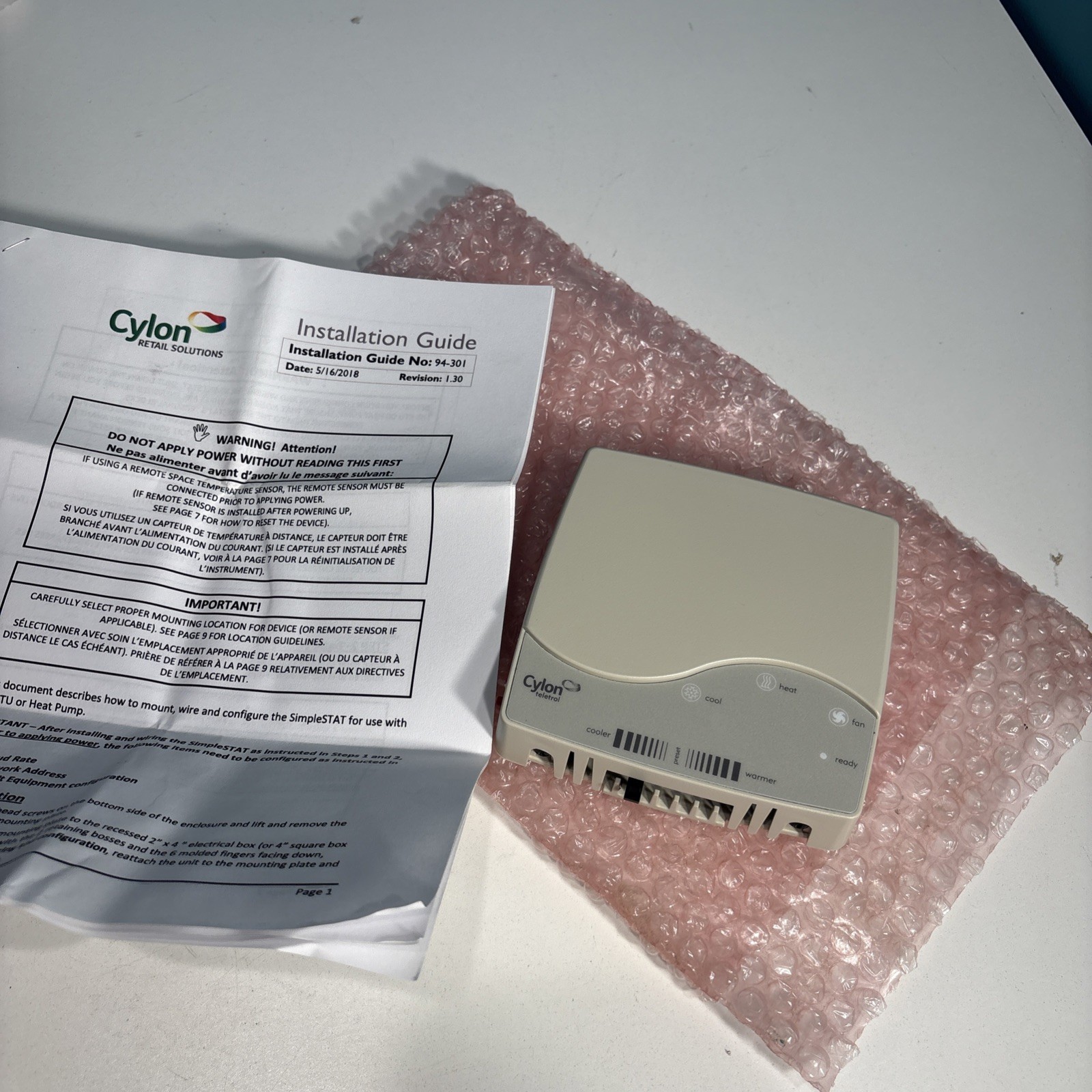 Cylon teletrol – Programmable Digital Controller for Building Management