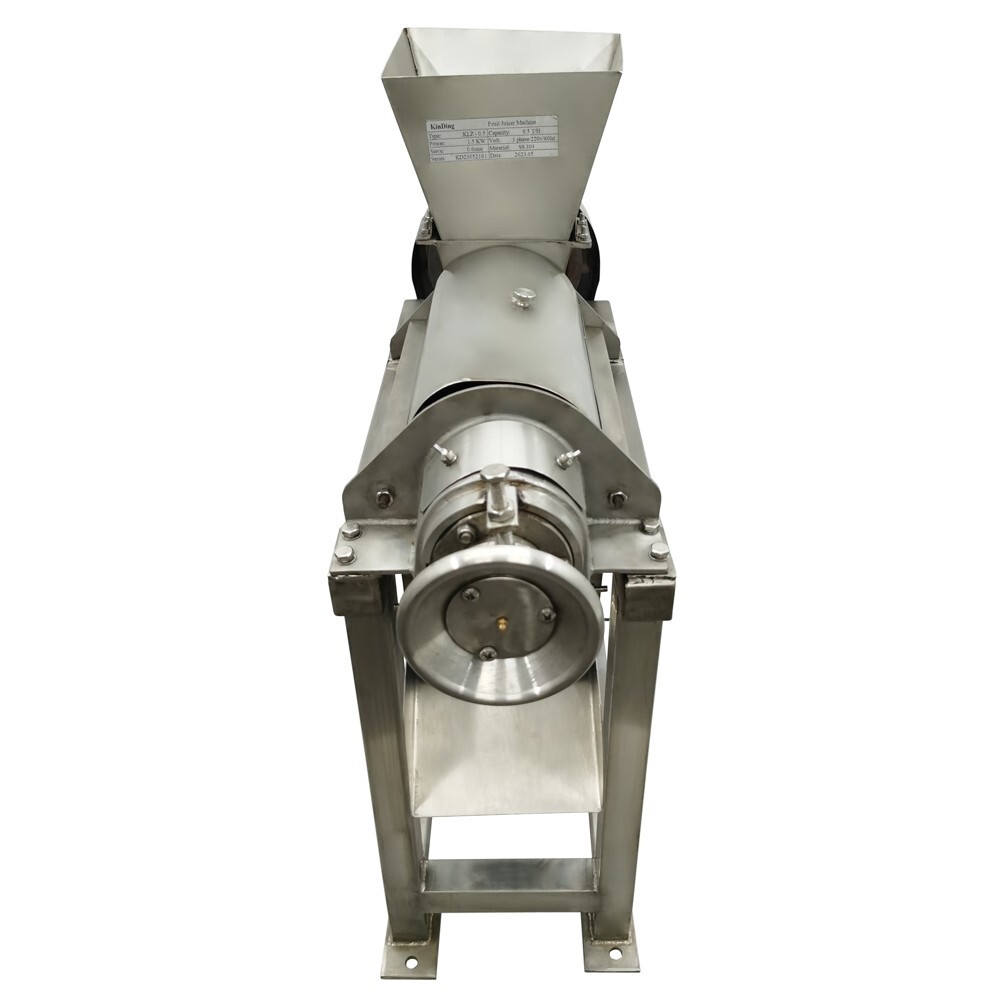 Commercial Fruit Vegetable Screw Juicer Industrial 3-phase 220v 1.5KW 0.5T/H