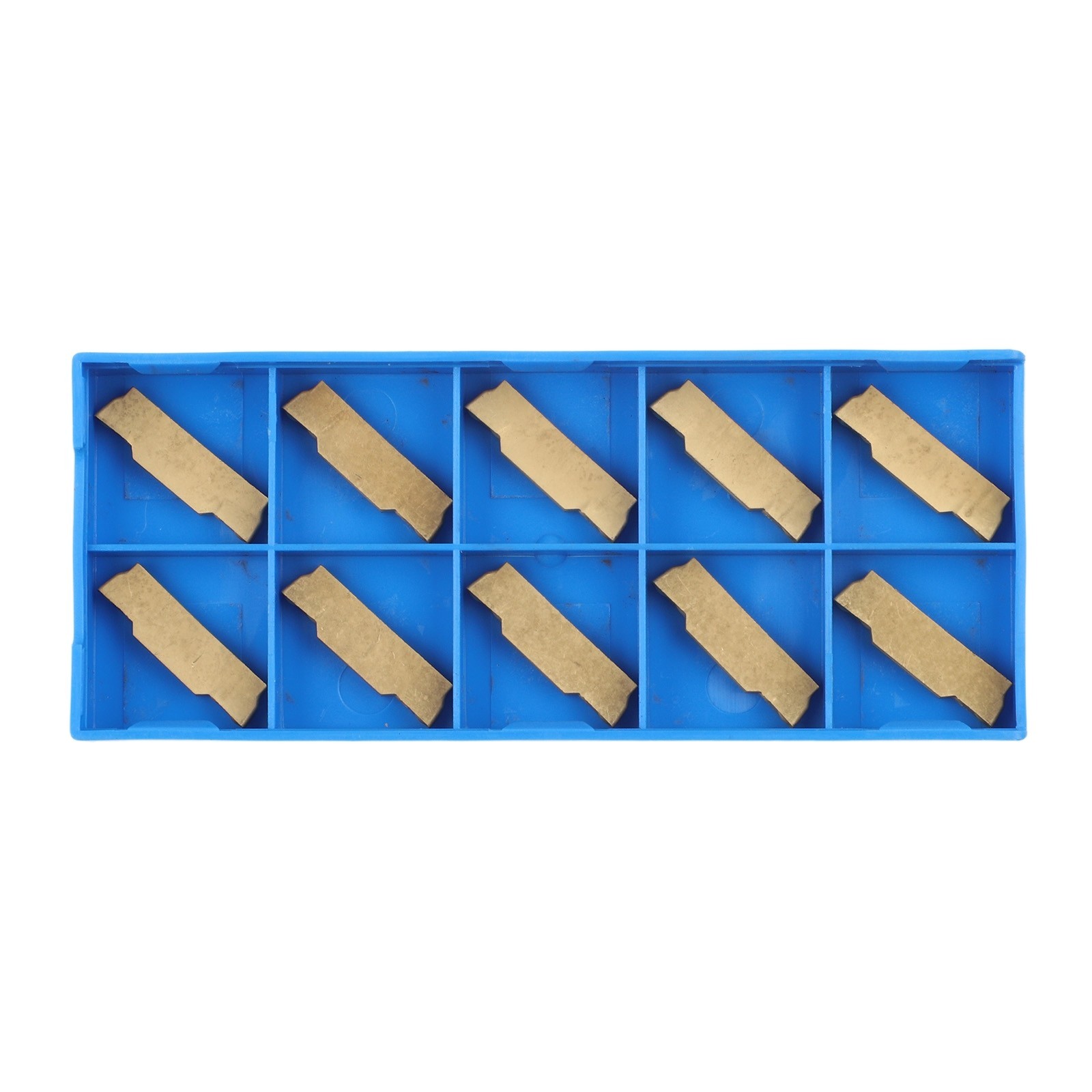 Upgrade Your Grooving Tool with 10PCS Carbide Insert High Quality Material