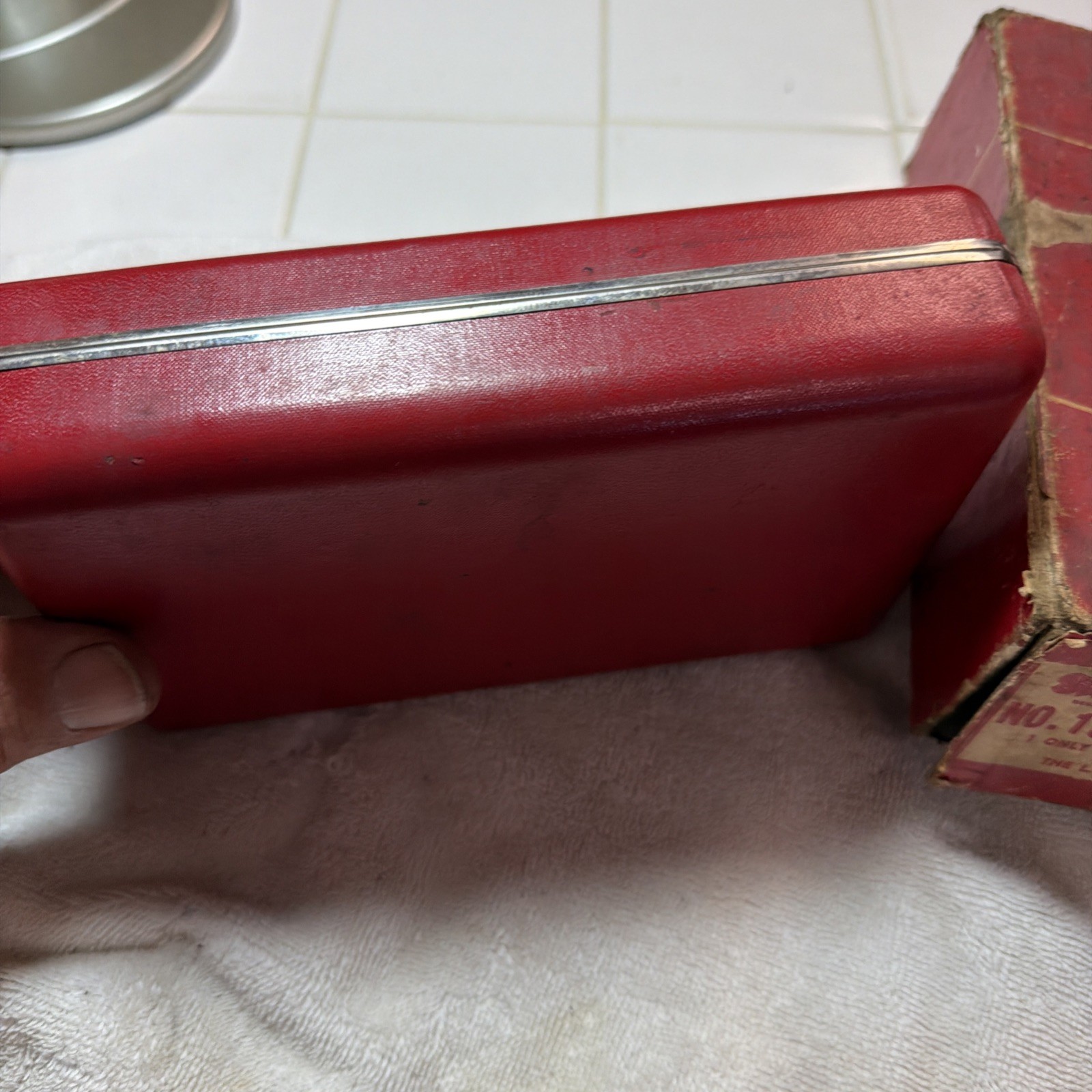 Starrett 196A Dial Indicator With Case & Original Box