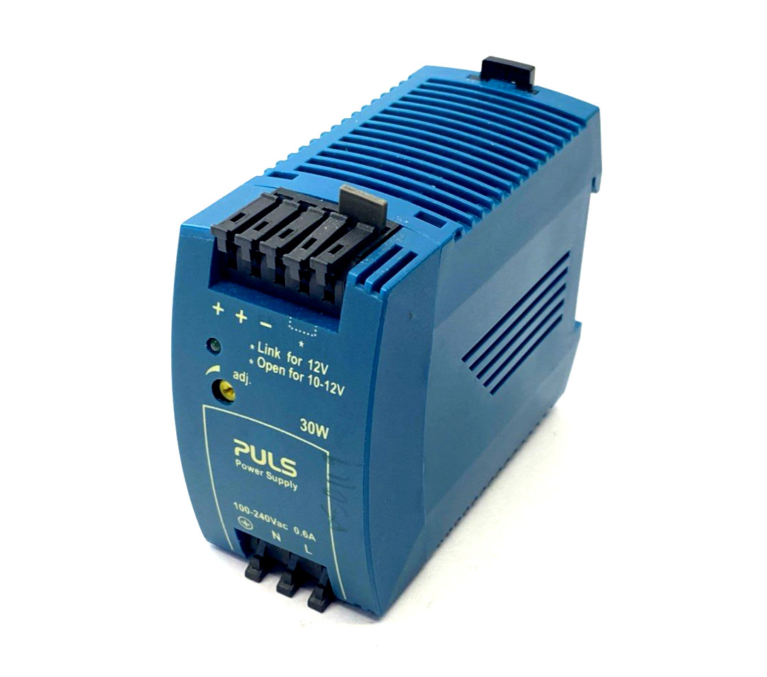 PULS ML30.102 Power Supply 1PH 100-240VAC, 10-12VDC 30W