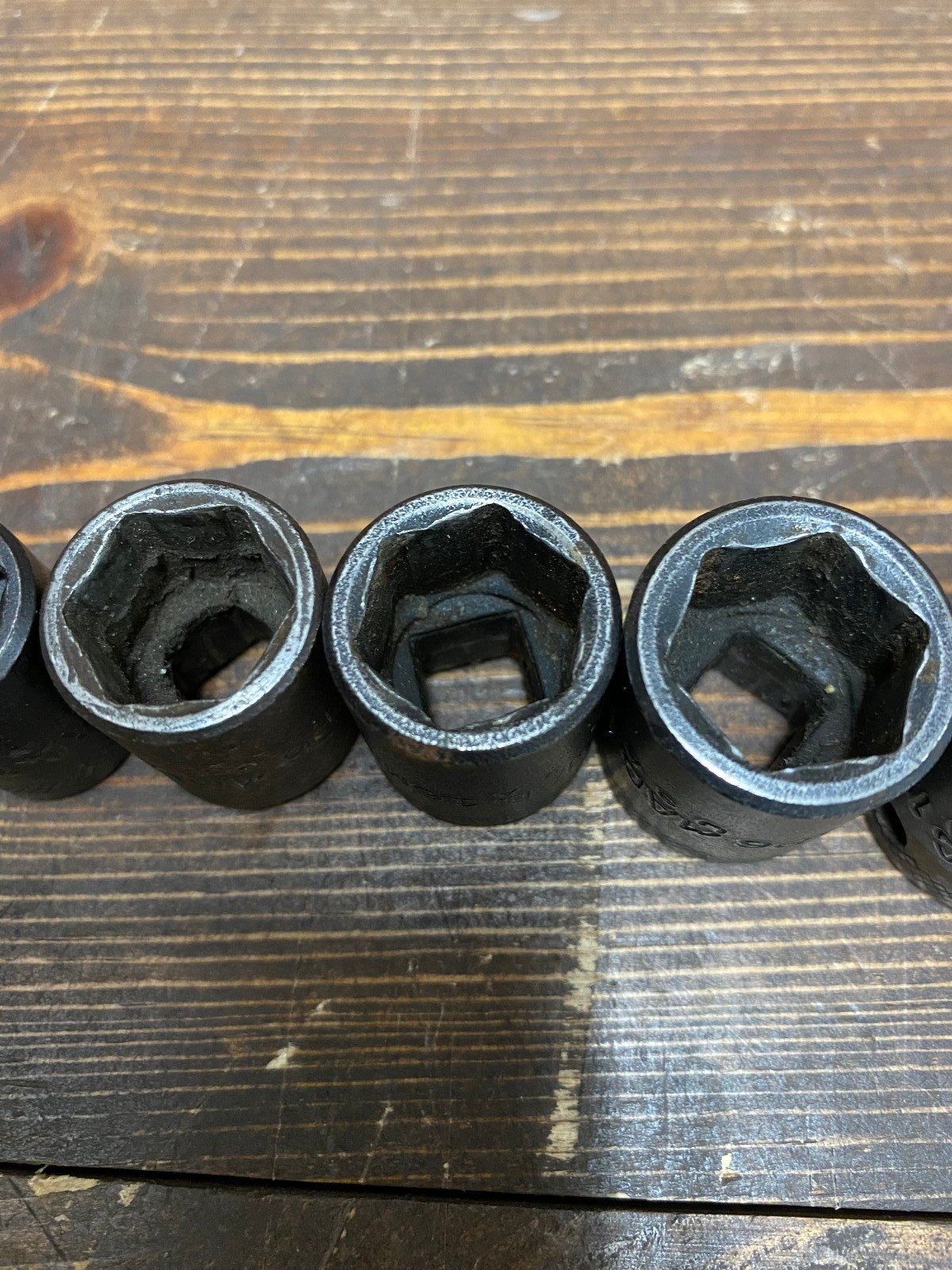 Mac 7pc Shallow 6-point 3/8″ Drive Metric Impact Socket Set | Used/Good | XP6