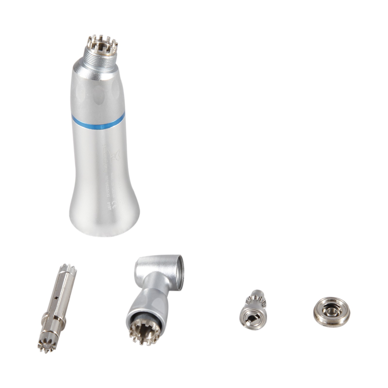 10pcs NSK Style Dental Low Slow Speed Handpiece Contra Angle Push Button E-Type