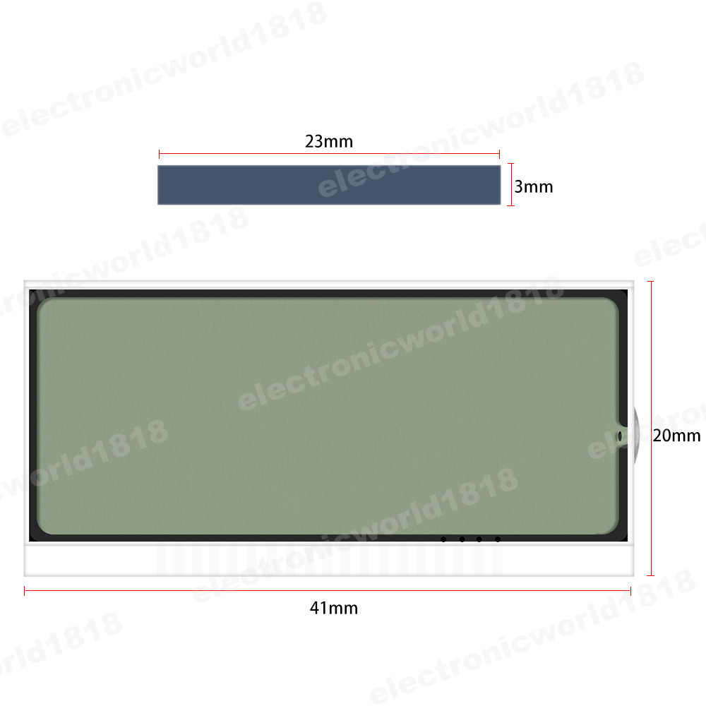 Display For Fluke 301A Digital Clamp Meter Tester LCD Screen Replacement Repair