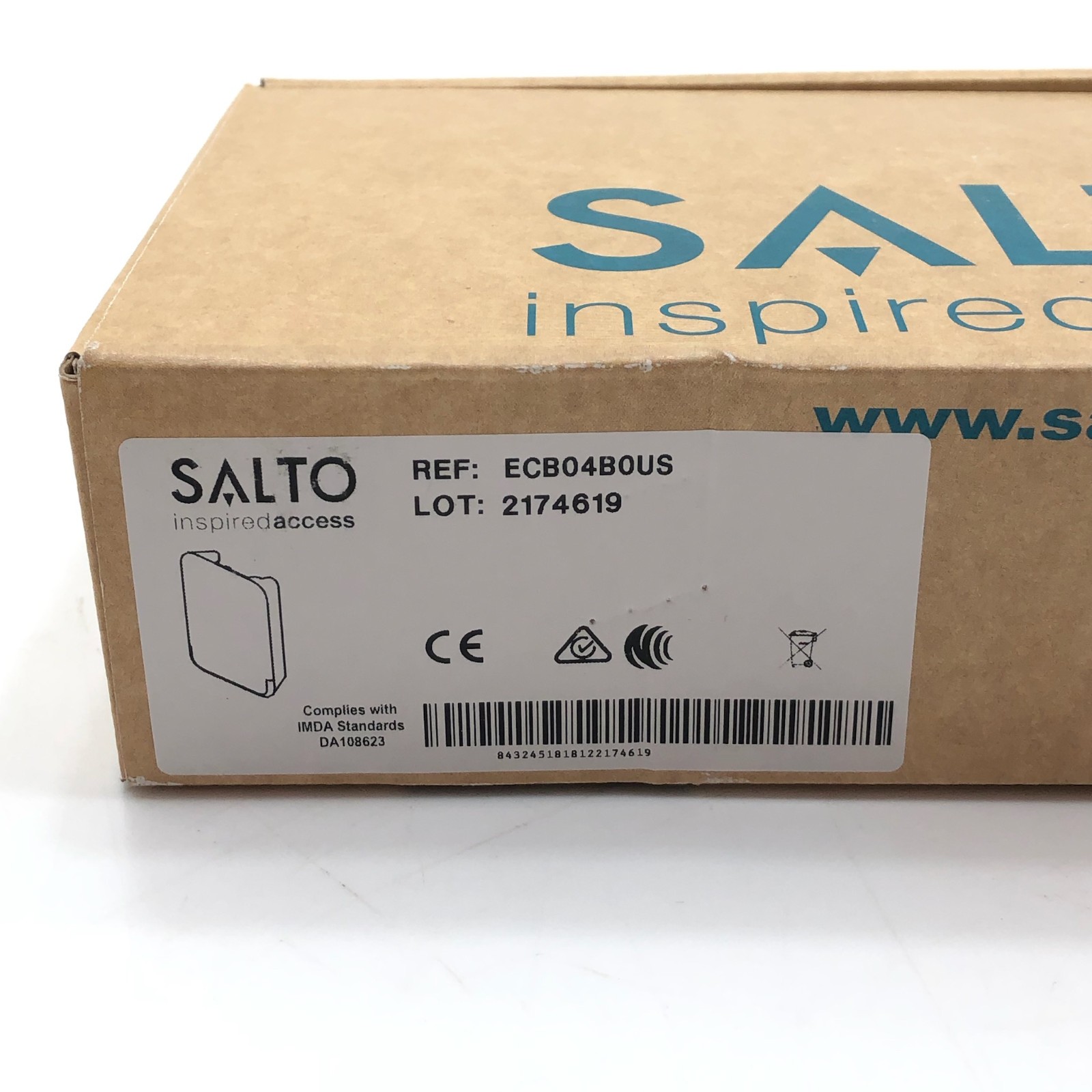 SEALED Salto ECB04B0US NCoder ID Card Encoder for Access Control Systems, Black