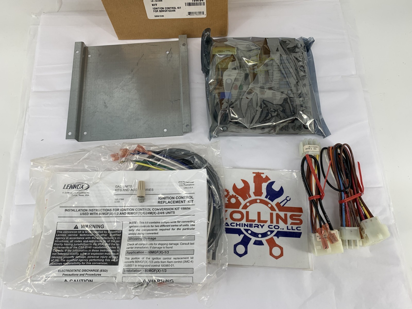 NEW Lennox 19W94 LB-84495B Ignition Control Conversion Kit