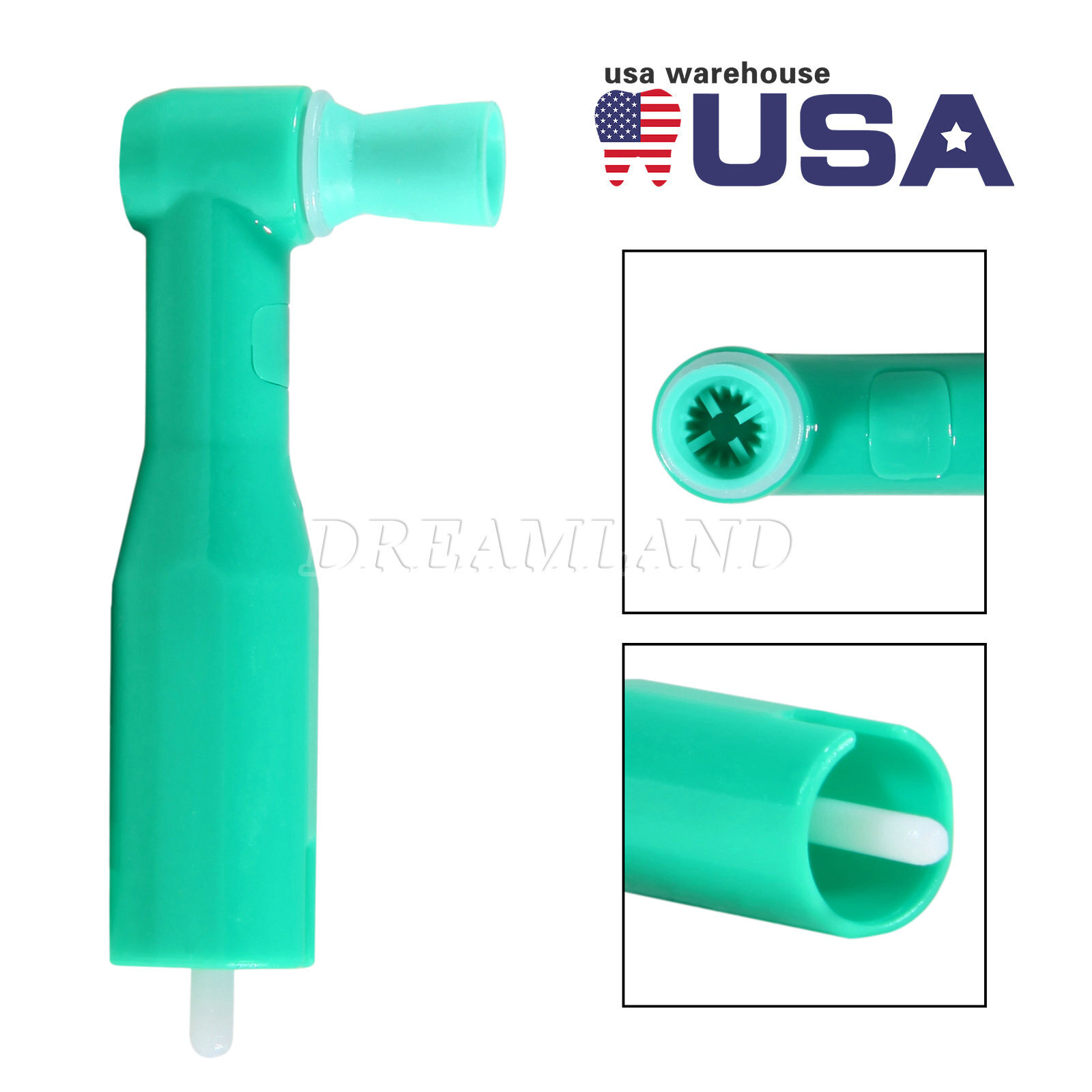 Dental Cordless Hygiene Prophy Handpiece /4:1 LED Polishing Motor /Cups Brushes