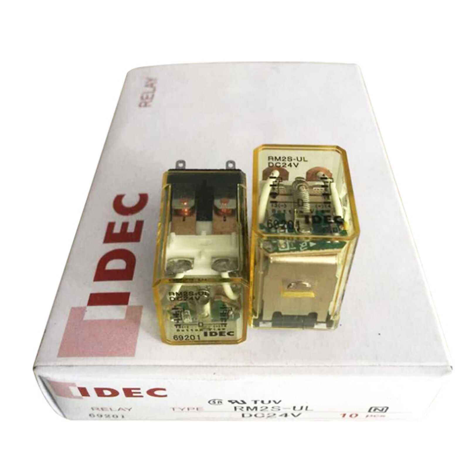 10pcs New IDEC Relay RU2S-D24 24VDC