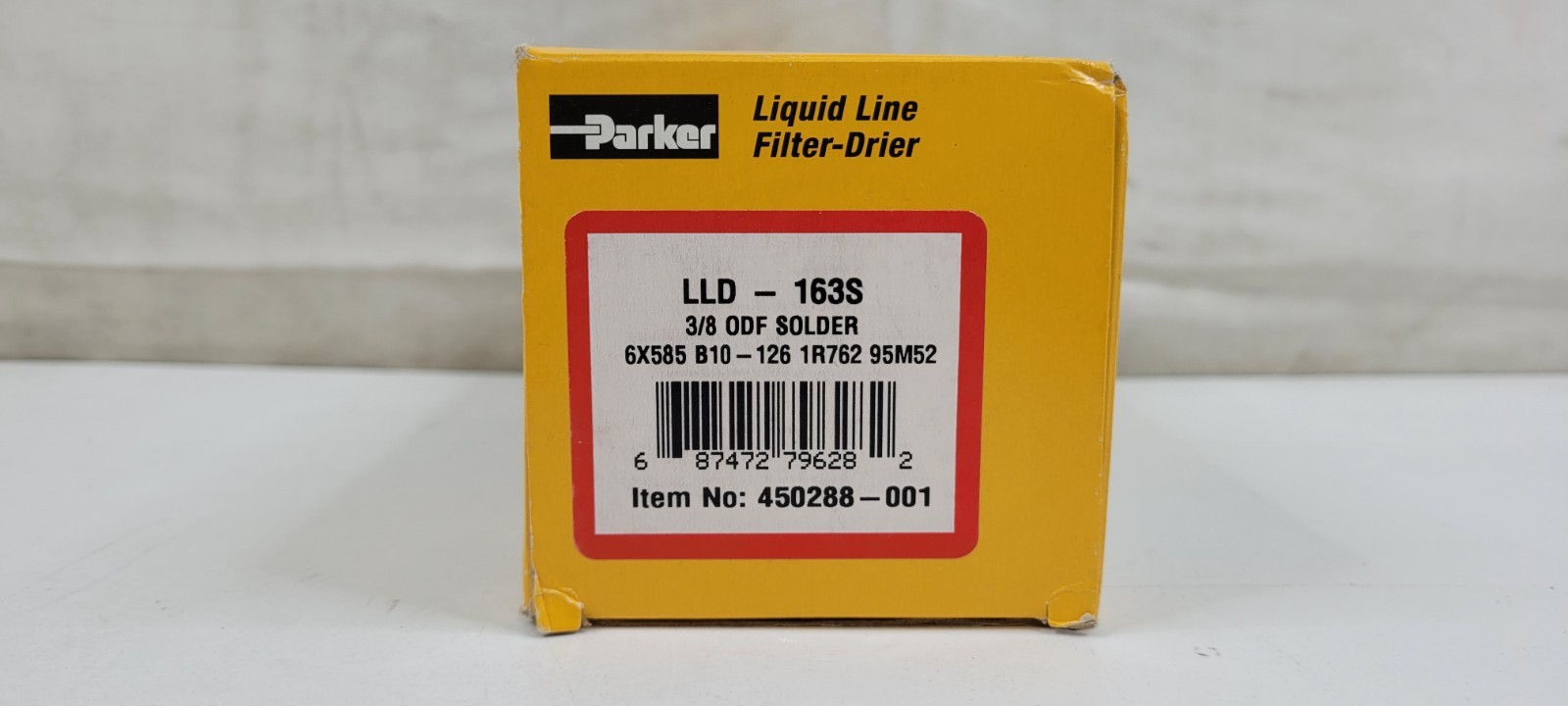Parker LLD-163S 3/8″ Liquid Line Filter Dryer For HVAC Refrigeration Systems