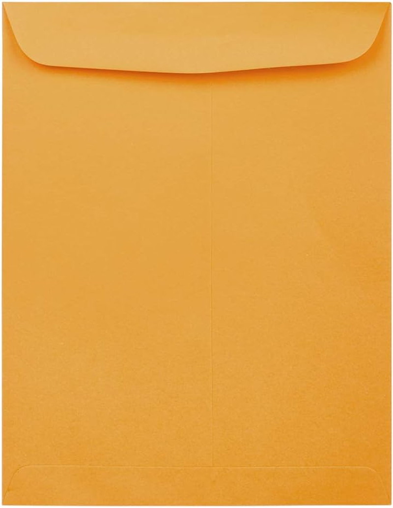 12 x 15 1/2 Open End Catalog Commercial Envelopes – Brown Kraft Manila – 25/Pack