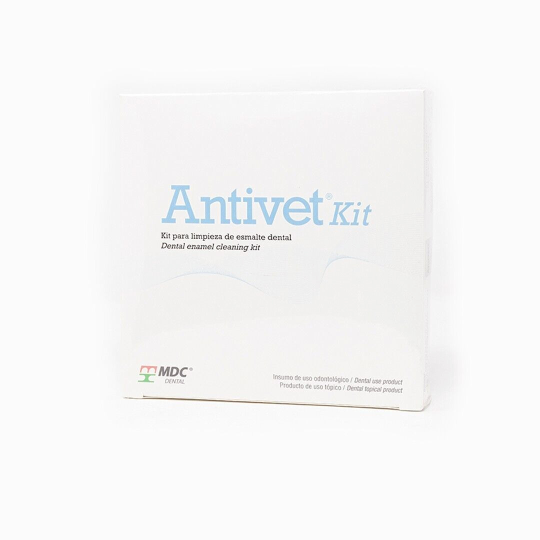 Antivet Kit Dental White ning and Enamel Cleaning Kit New Treatment to Fluorosis