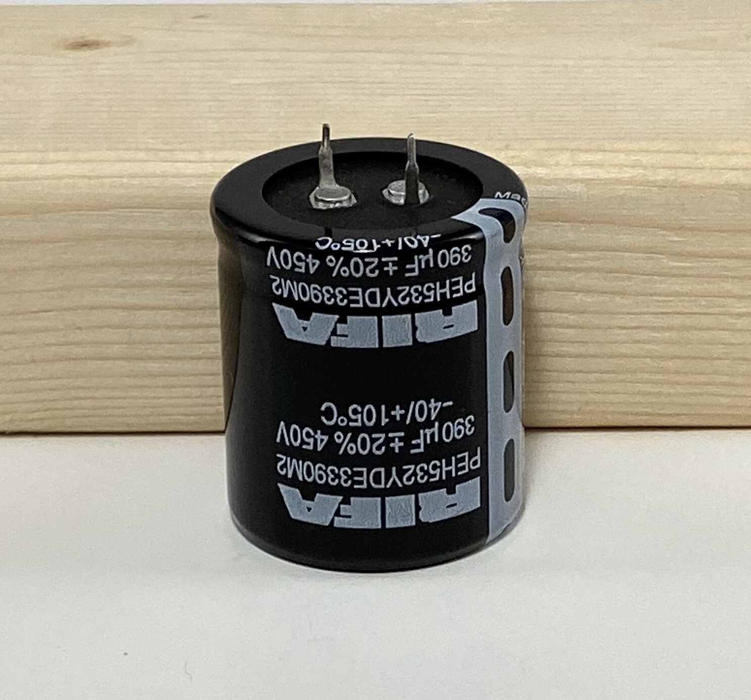 SET OF 2 RIFA PEH532YDE3390M2 CAPACITORS 390 uF +/-20% 450 V -40/+105C TESTED