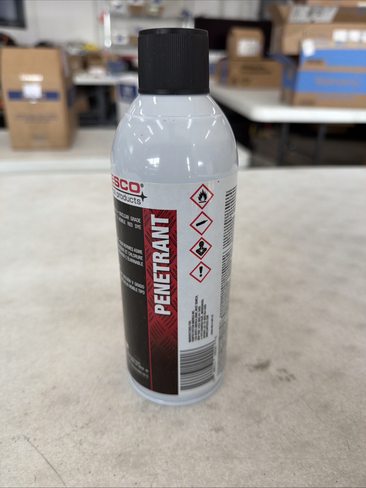 Red Dye Penetrant Pen, Solvent Removable for Flaw Detection and Inspection