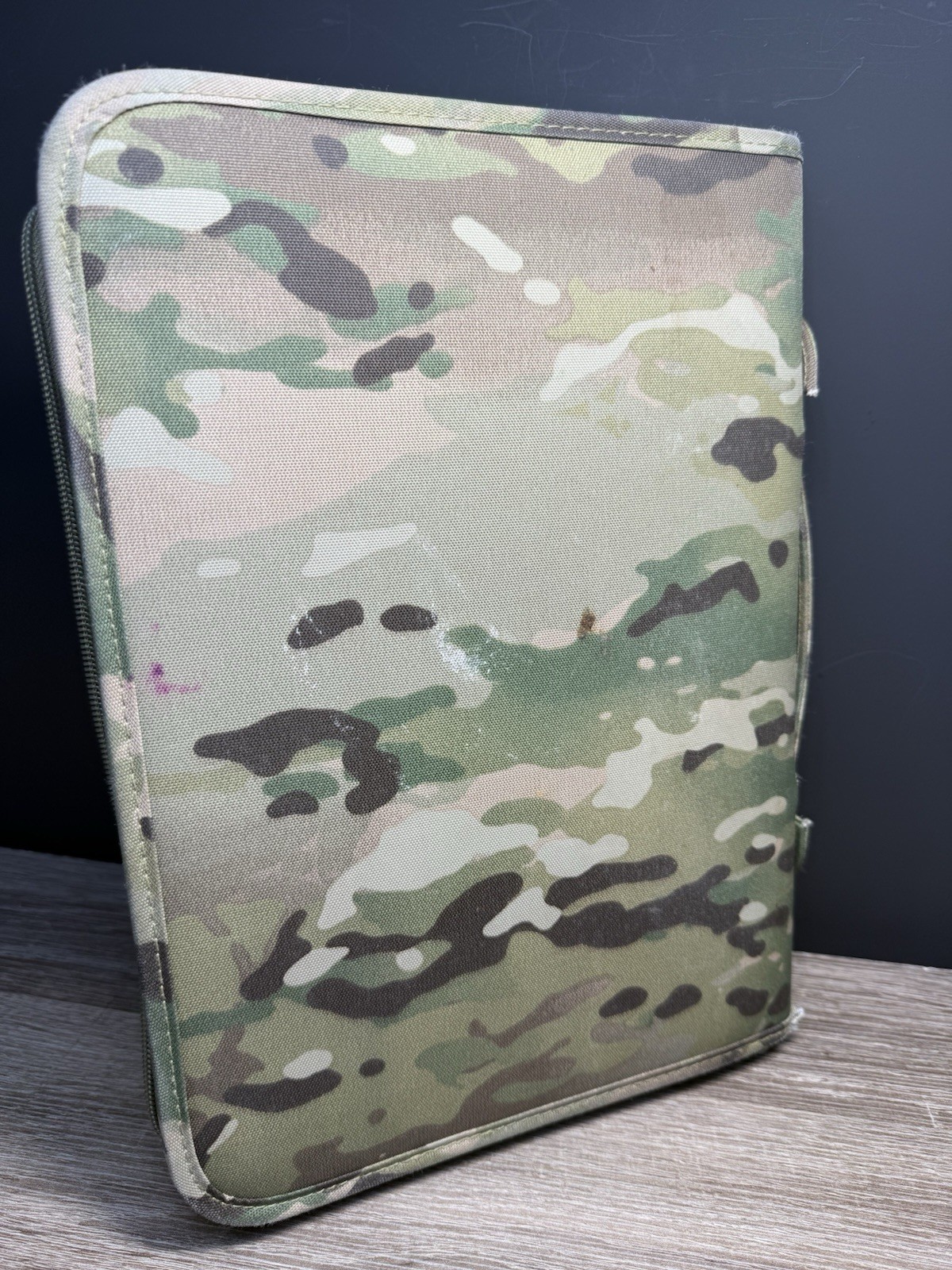 Mercury Tactical Gear QUICFIL Ring-Bound Planner Large Zippered Camo Organizer