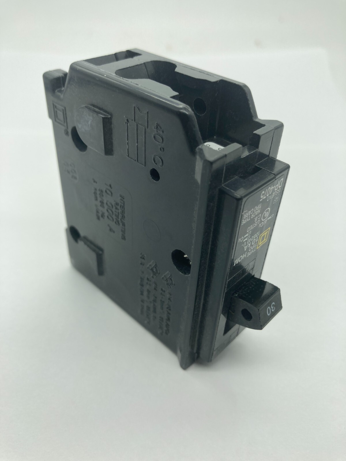 New Homeline HOM130CP 1 Pole 30 Amp 120 240V AC Plug In Square D Breaker 1 Pack