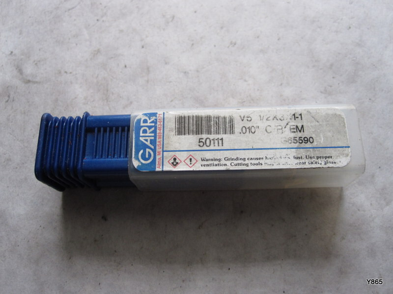 Garr Tool 1/2″ x 2″ x 1-1/4″ Solid Carbide 5-Flute Corner Radius End Mill 50111