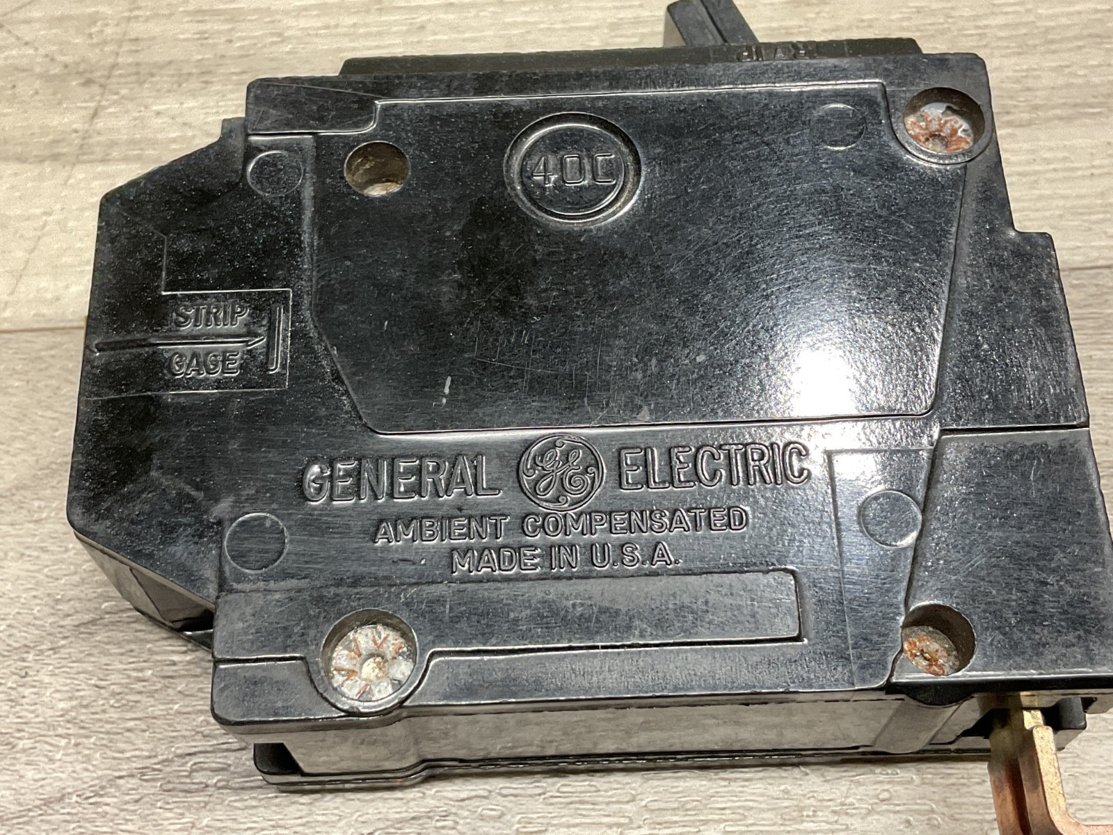 G.E BREAKER TQL-AC 15AMP 1 POLE #341A146PR2