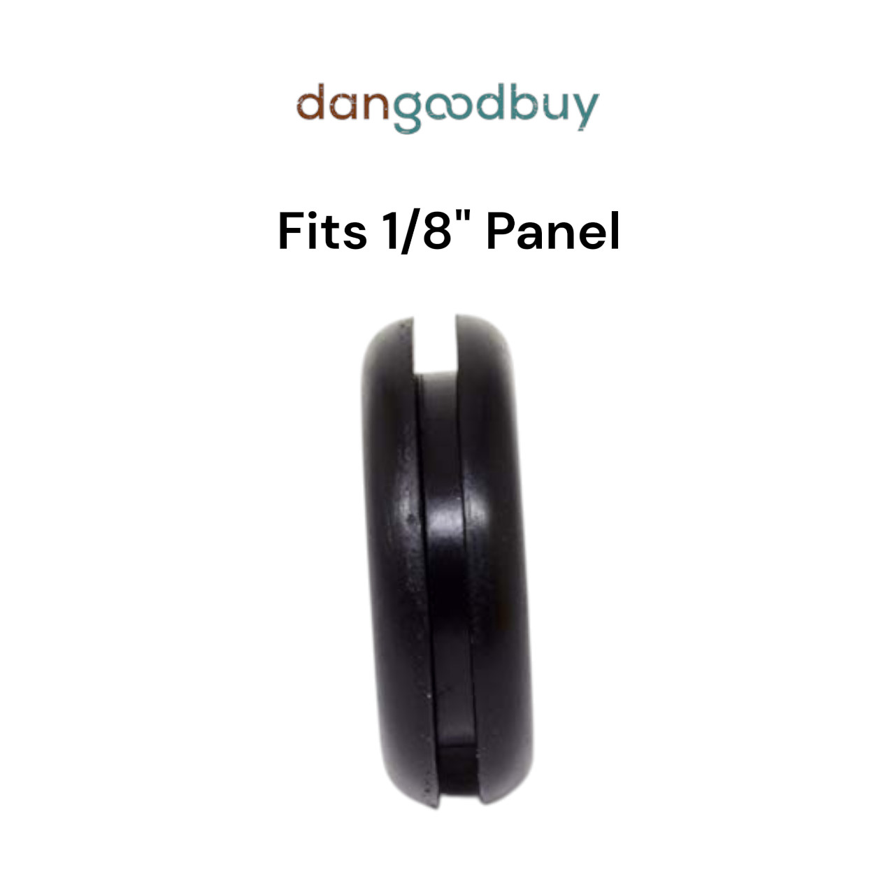 Rubber Grommets Fits 1 1/4″ Inch Opening in 1/8″ Thick Panel Has 7/8″ Inner Hole