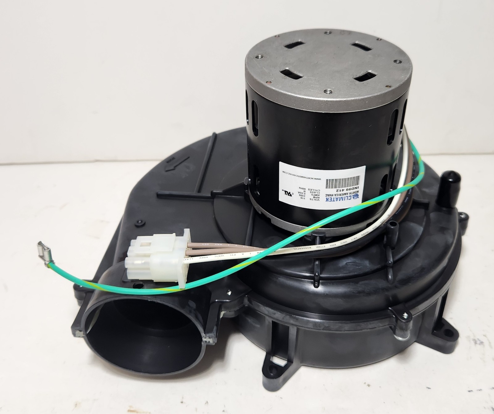 IND99 412 – ClimaTek Upgraded Inducer Motor 115V 60HZ