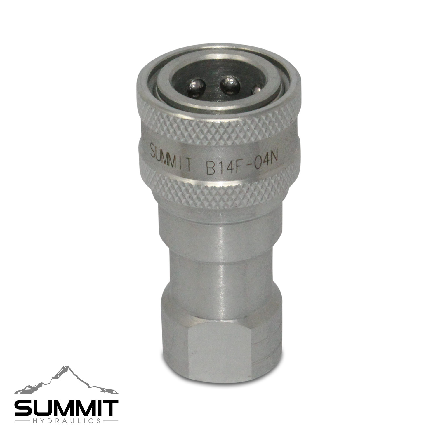 1/4″ NPT ISO 7241-B Quick Disconnect Hydraulic Female Coupler