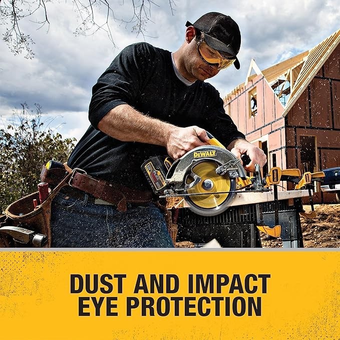 Dewalt DPG82 Concealer Anti-Fog Dual Mold Safety Goggle – 1 Pair