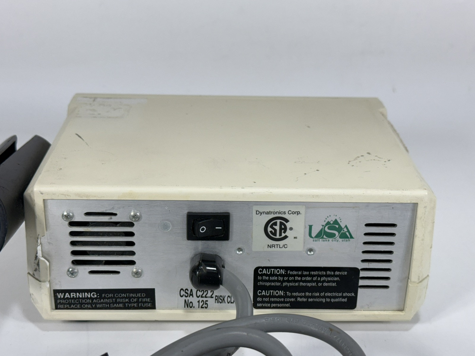Dynatronics Dynatron 150 Multi-Frequency Ultrasound Unit – Powers On Untested