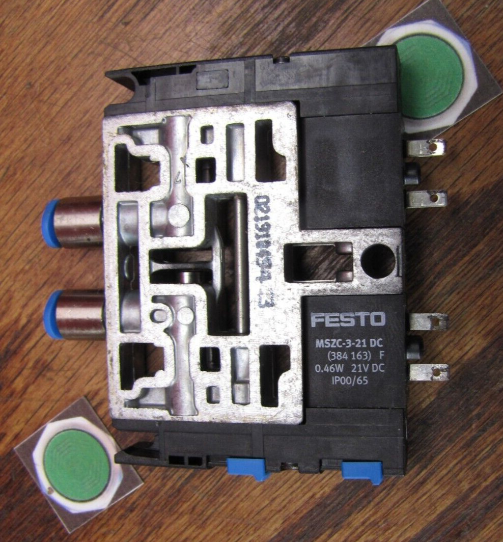 Festo Solenoid Valve 21v 0.46w MSZC-3-21 DC (384 163) F IP00/65 / 161 417 ND02