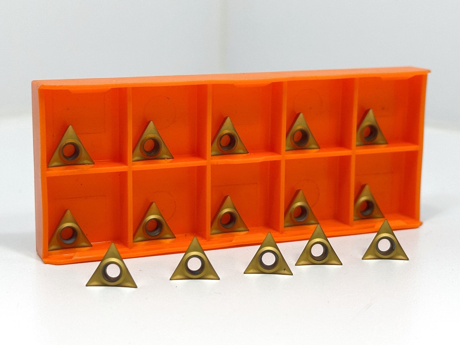 HERTEL TPGT-21505HP New Carbide Inserts Grade HP520B 15pcs