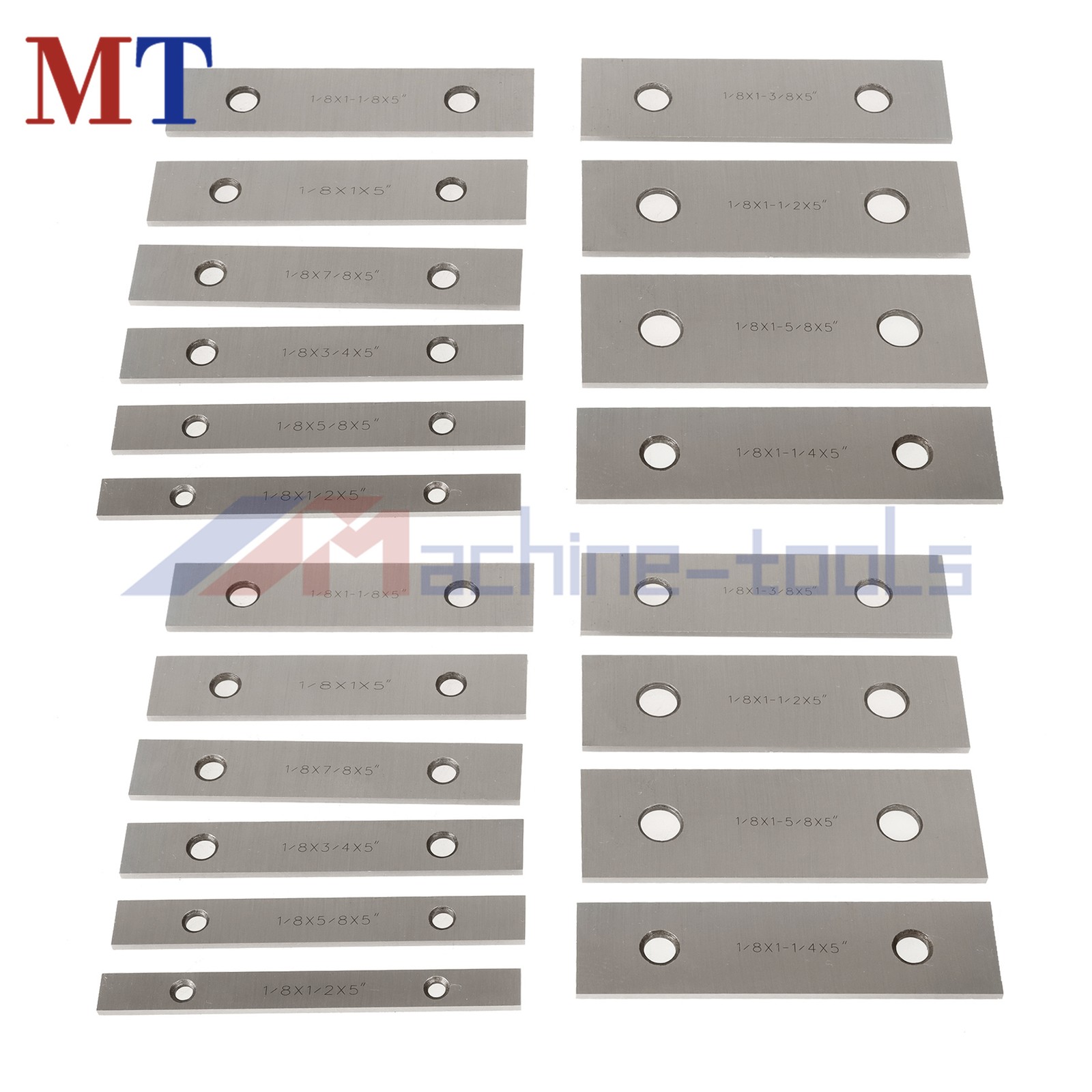 10 Pair 1/8 × 5″ Precision Parallel Set 0.0003 Tolerance High Quality
