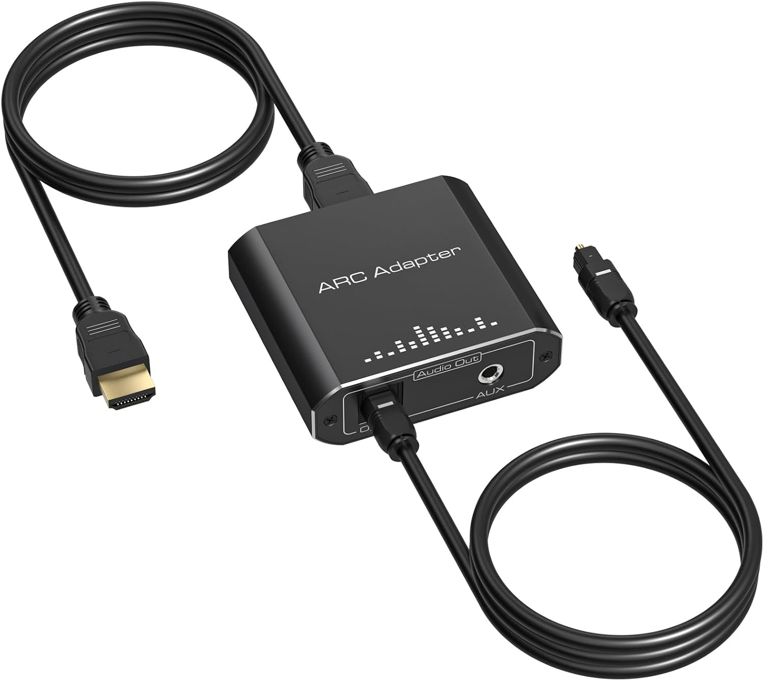 HDMI ARC Audio Extractor HDTV ARC to Optical Toslink RCA 3.5mm AUX Adapter