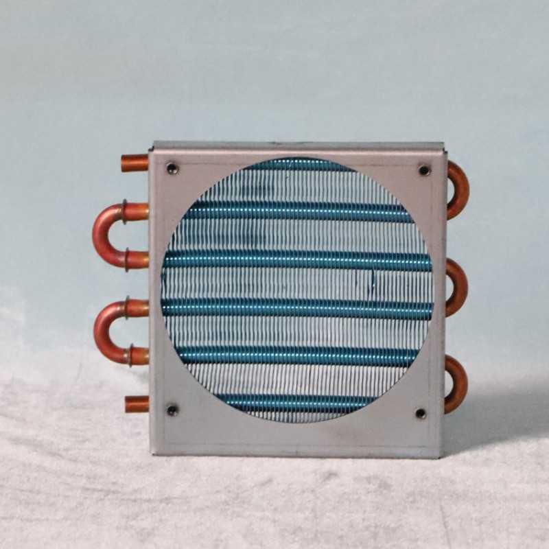 Small Condenser Radiator Aluminum Fin Copper Tube Evaporator for Industrial