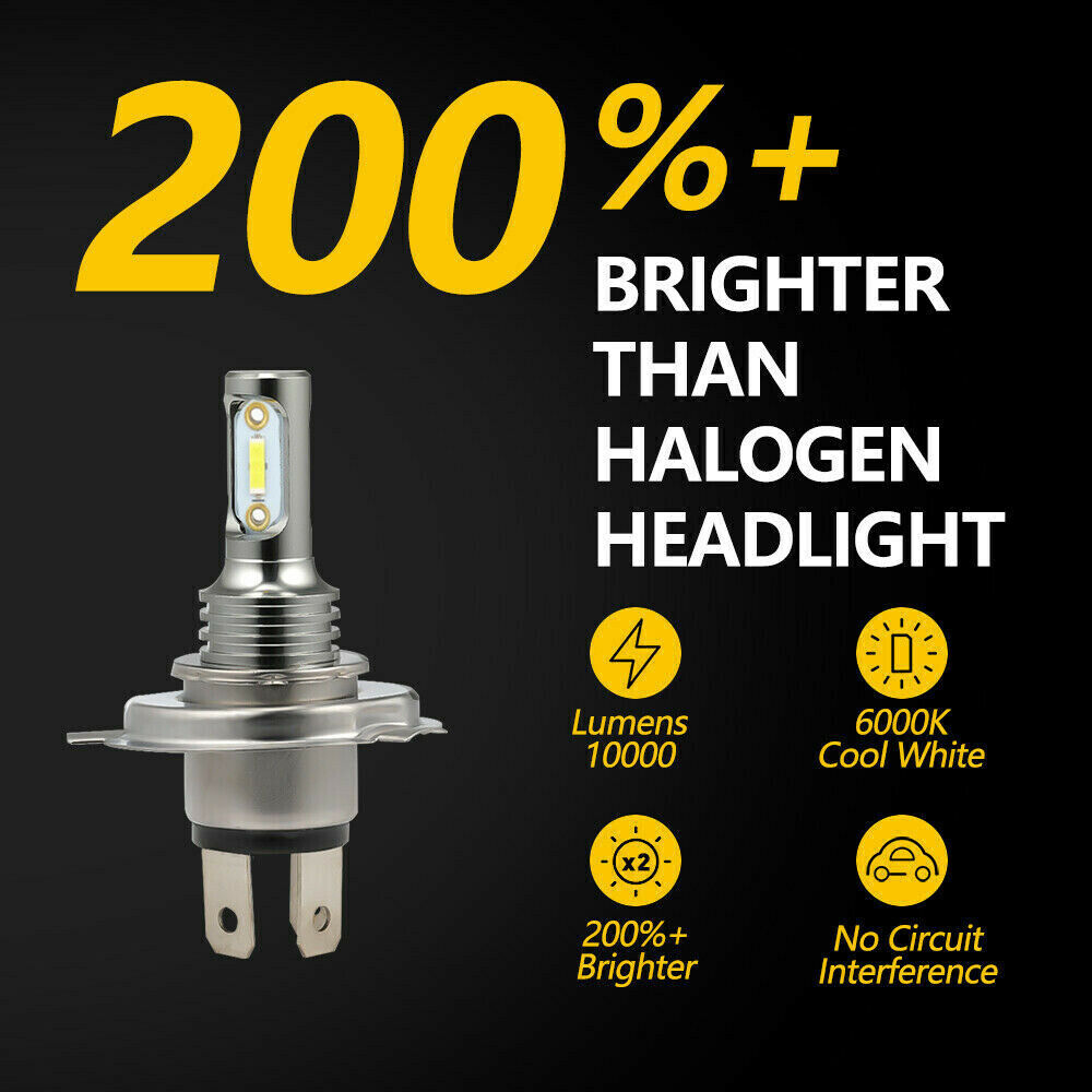 Super Bright CSP LED headlight bulbs for Honda VT750C Shadow Aero 2004-2022 US