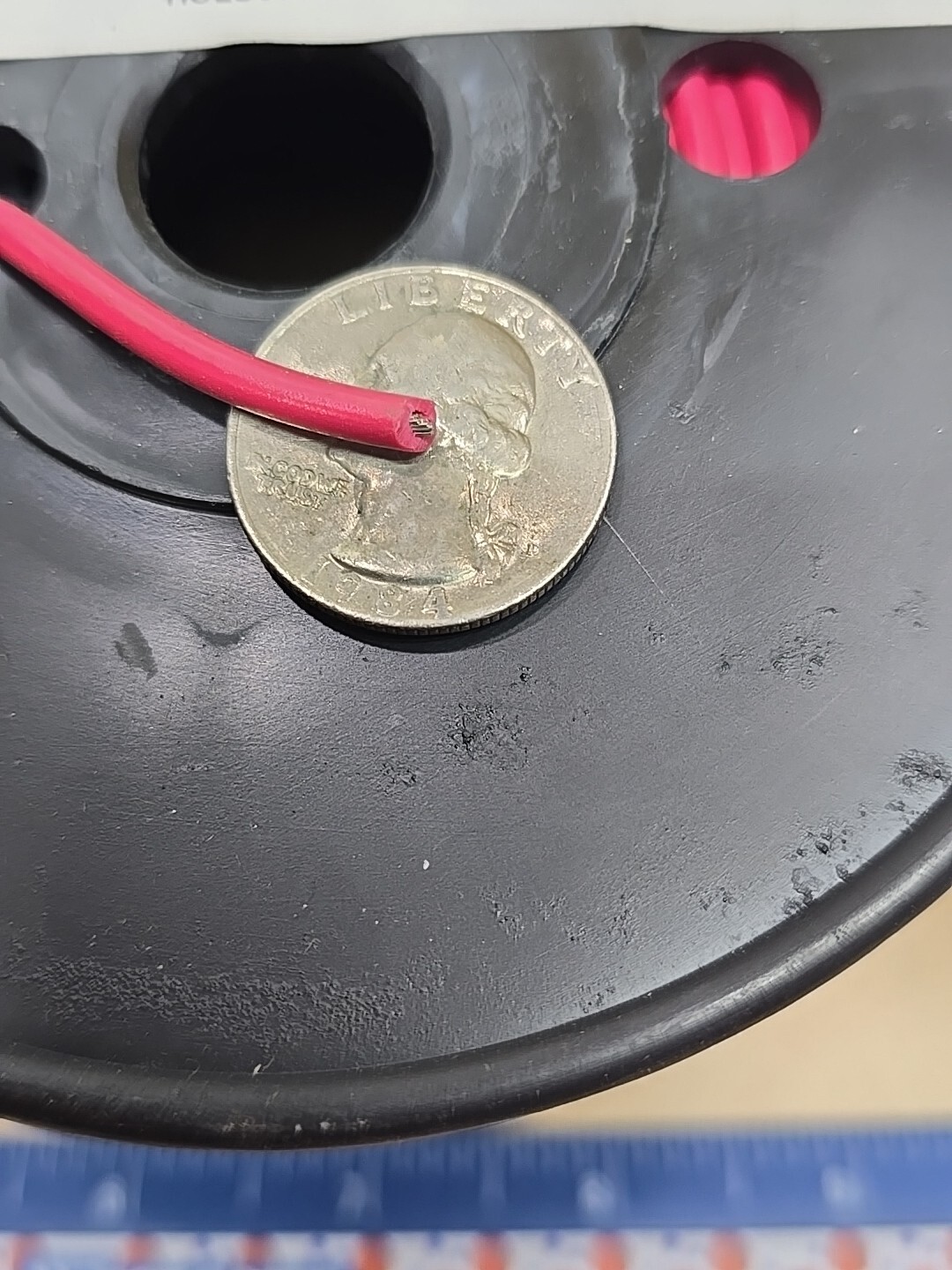 Carol 18410 16awg Stranded Copper PVC HookUp Wire AWM Red 100ft Appliance 600V