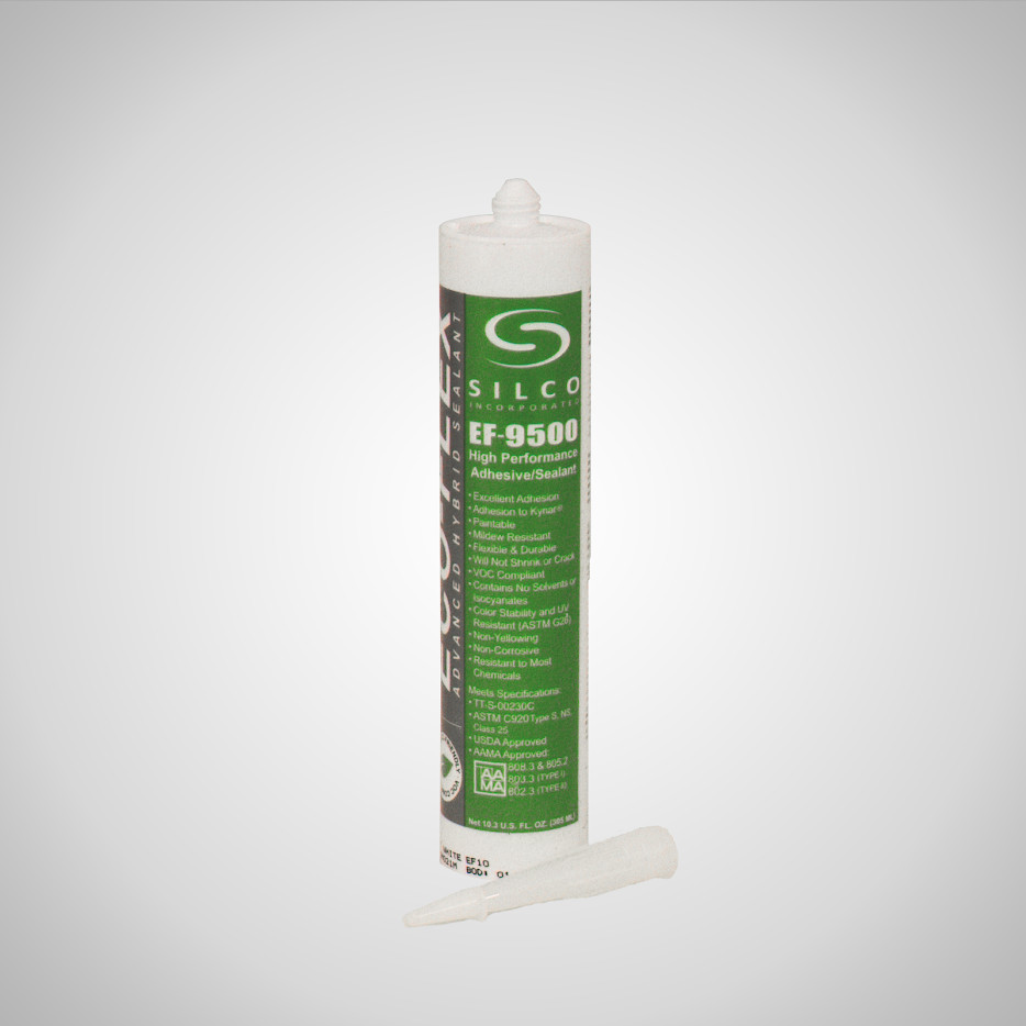 Eco Flex EF9500 High Performance Hybrid Sealant/Adhesive Case of 24, BLACK