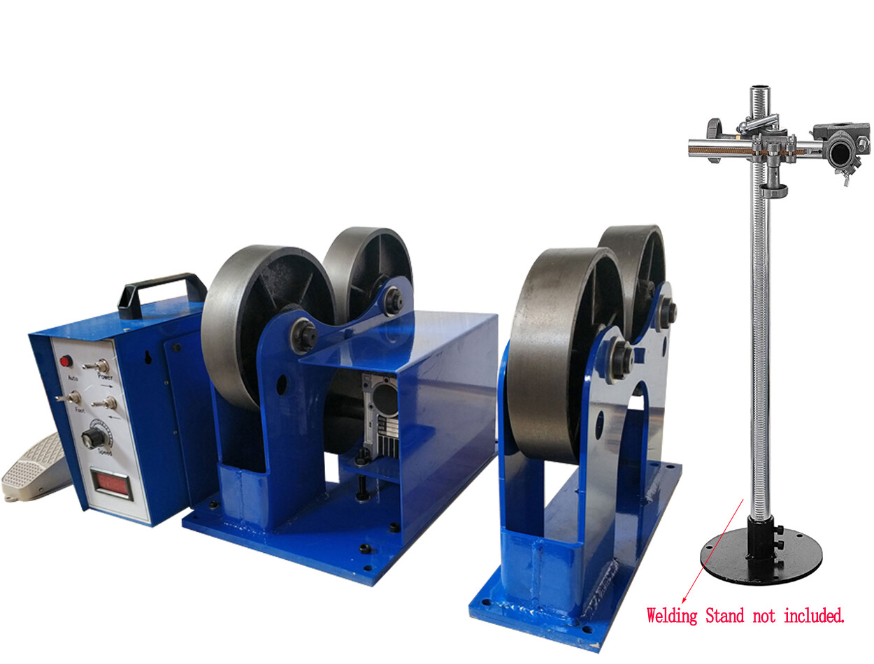 110V Turning Roll Linkage Roller,2200LB,50-600mm Welding Turning Roll Positioner