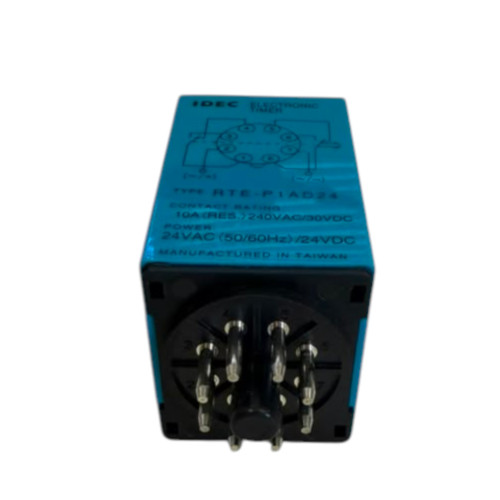 IDEC RTE-P1AD24 Electronic Timer Relay 24VAC/DC 10A DPDT 8-Pin