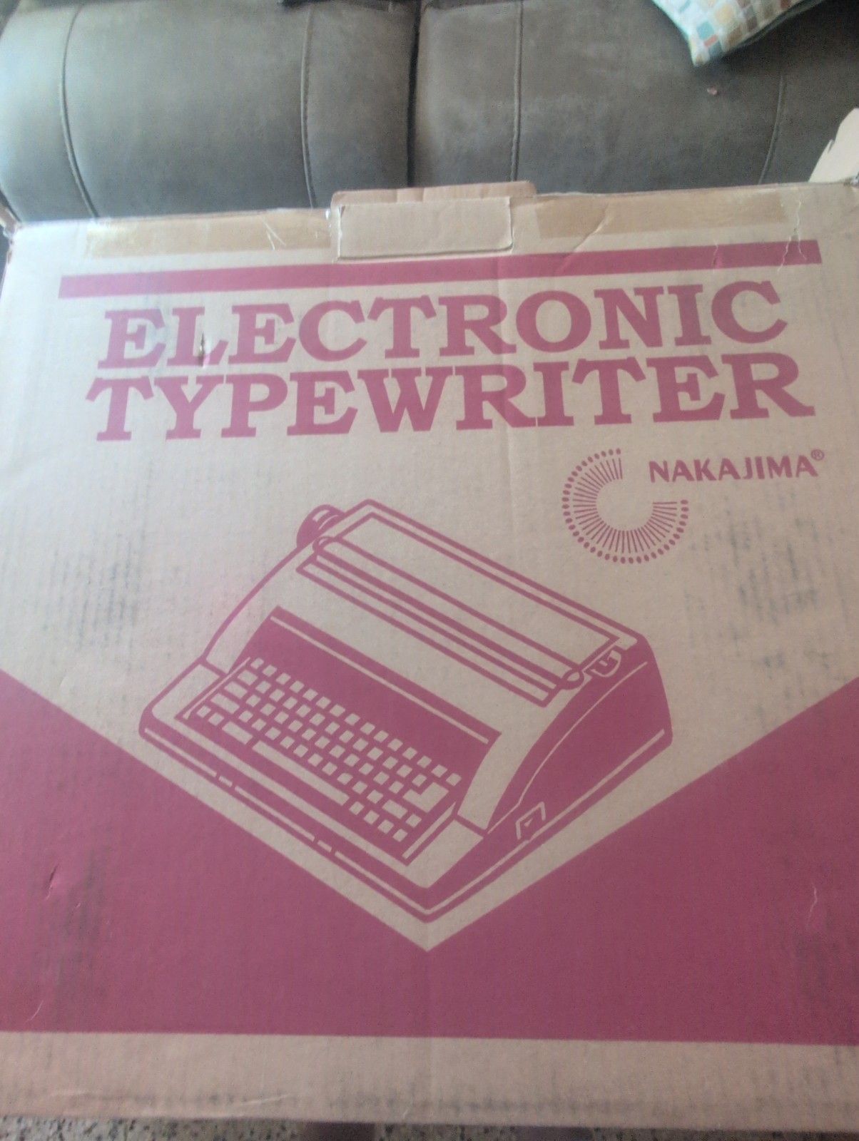 Nakajima Portable Electronic Typewriter Series WPT-150 Model AX-150 Works Great