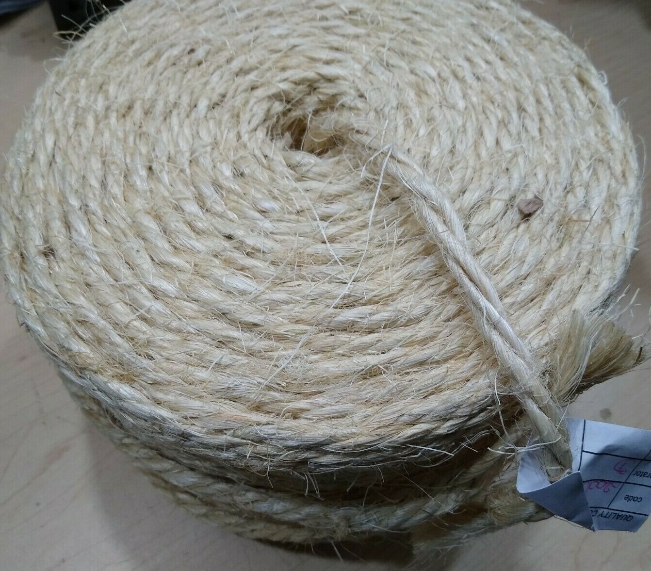 Sisal Tying Twine 2-Ply 1500′ 10 Pound Carton 150’/lb. Natural Fiber Twine
