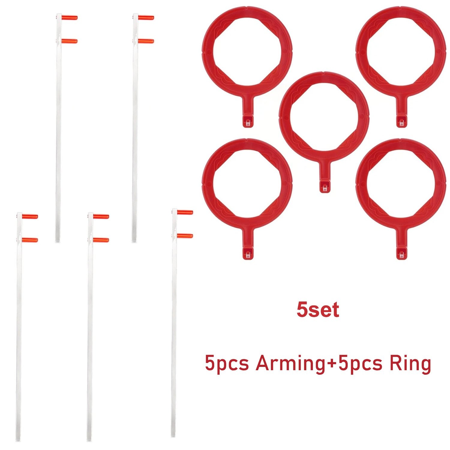 5 Set Dental Sensor Holder Dental XRay Positioning Aiming Ring Bitewing/Anterior